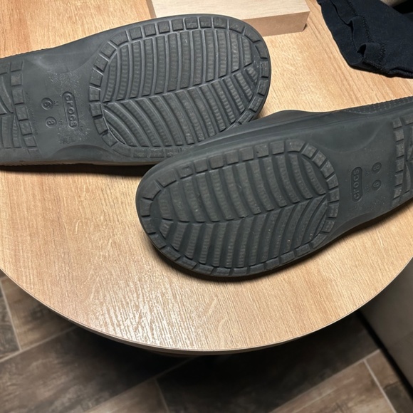 Croc Black Slide sz8w - Picture 2 of 3